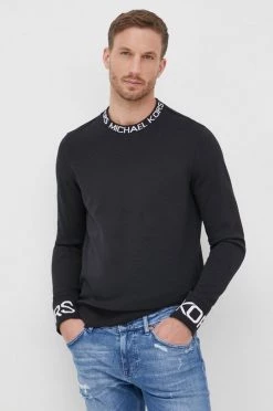 Ανδρικά Χωρίς φερμουάρ Μπλούζα Michael Kors χρώμα: μαύρο,