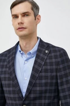 Ανδρικά κοστούμια Κοστούμι από μείγμα μαλλιού Michael Kors ναυτικό μπλε -Michael Kors Κατάστημα unnamed file 282