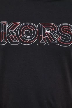 Ανδρικά Μπλουζάκια Βαμβακερό μπλουζάκι Michael Kors μαύρο -Michael Kors Κατάστημα unnamed file 331