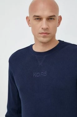 Ανδρικά Χωρίς φερμουάρ Βαμβακερή μπλούζα Michael Kors ναυτικό μπλε, -Michael Kors Κατάστημα unnamed file 340