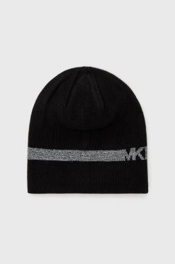 Ανδρικά Σκουφιά Σκούφος δυο όψεων Michael Kors μαύρο,