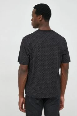 Ανδρικά Μπλουζάκια Βαμβακερό μπλουζάκι Michael Kors μαύρο -Michael Kors Κατάστημα unnamed file 364