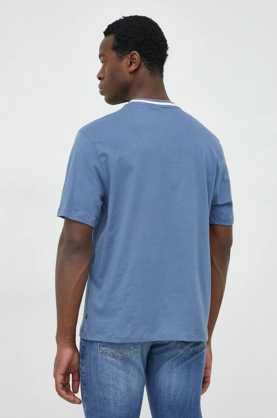 Ανδρικά Μπλουζάκια Βαμβακερό μπλουζάκι Michael Kors μπλε 5 Ανδρικά Μπλουζάκια Βαμβακερό μπλουζάκι Michael Kors μπλε - Image 3