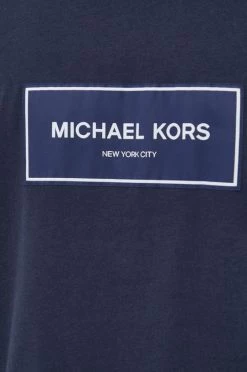 Ανδρικά Μπλουζάκια Βαμβακερό μπλουζάκι Michael Kors ναυτικό μπλε -Michael Kors Κατάστημα unnamed file 376