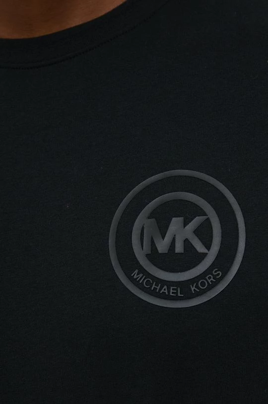 Ανδρικά Μπλουζάκια Βαμβακερό μπλουζάκι Michael Kors μαύρο 7 Ανδρικά Μπλουζάκια Βαμβακερό μπλουζάκι Michael Kors μαύρο - Image 5