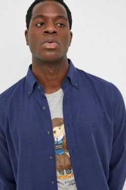 Ανδρικά Πουκάμισα Πουκάμισο με μείγμα κασμίρι Michael Kors χρώμα: ναυτικό μπλε, 12 Ανδρικά Πουκάμισα Πουκάμισο με μείγμα κασμίρι Michael Kors χρώμα: ναυτικό μπλε, -Michael Kors Κατάστημα unnamed file 434