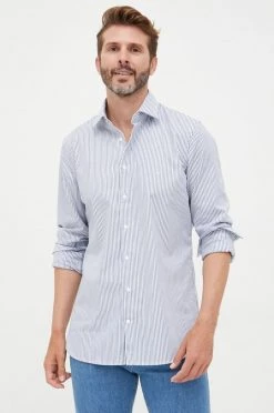 Ανδρικά Πουκάμισα Πουκάμισο Michael Kors μπλε -Michael Kors Κατάστημα unnamed file 469