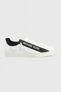 Ανδρικά Sneakers Δερμάτινα αθλητικά παπούτσια Michael Kors Keating άσπρο