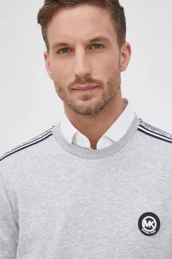 Ανδρικά Χωρίς φερμουάρ Μπλούζα Michael Kors χρώμα: γκρι, -Michael Kors Κατάστημα unnamed file 567
