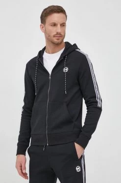 Ανδρικά Με φερμουάρ Μπλούζα Michael Kors μαύρο,