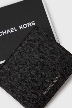 Ανδρικά Πορτοφόλια Πορτοφόλι Michael Kors χρώμα: μαύρο -Michael Kors Κατάστημα unnamed file 581