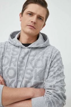 Ανδρικά Χωρίς φερμουάρ Μπλούζα Michael Kors γκρι, με κουκούλα -Michael Kors Κατάστημα unnamed file 598
