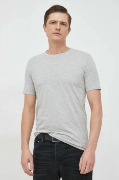 Ανδρικά Μπλουζάκια Βαμβακερό μπλουζάκι Michael Kors 3-pack γκρι -Michael Kors Κατάστημα unnamed file 601