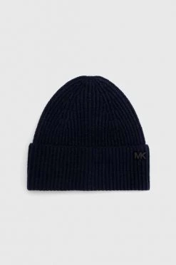 Ανδρικά Σκουφιά Σκουφί από μείγμα μαλλιού Michael Kors ναυτικό μπλε,