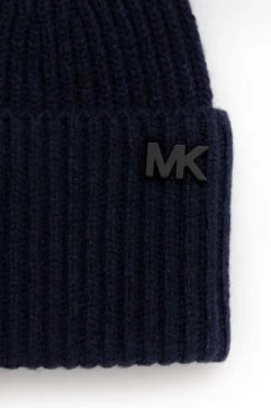 Ανδρικά Σκουφιά Σκουφί από μείγμα μαλλιού Michael Kors ναυτικό μπλε, -Michael Kors Κατάστημα unnamed file 611