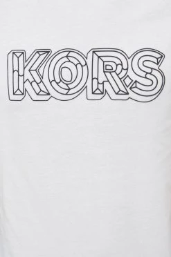 Ανδρικά Μπλουζάκια Βαμβακερό μπλουζάκι Michael Kors άσπρο -Michael Kors Κατάστημα unnamed file 640