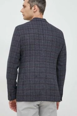 Ανδρικά Σακάκια Μαλλί μπουφάν Michael Kors ναυτικό μπλε -Michael Kors Κατάστημα unnamed file 648