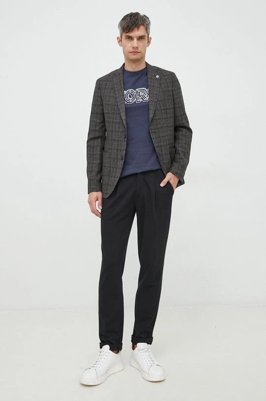 Ανδρικά Σακάκια Μαλλί μπουφάν Michael Kors καφέ 4 Ανδρικά Σακάκια Μαλλί μπουφάν Michael Kors καφέ - Image 2