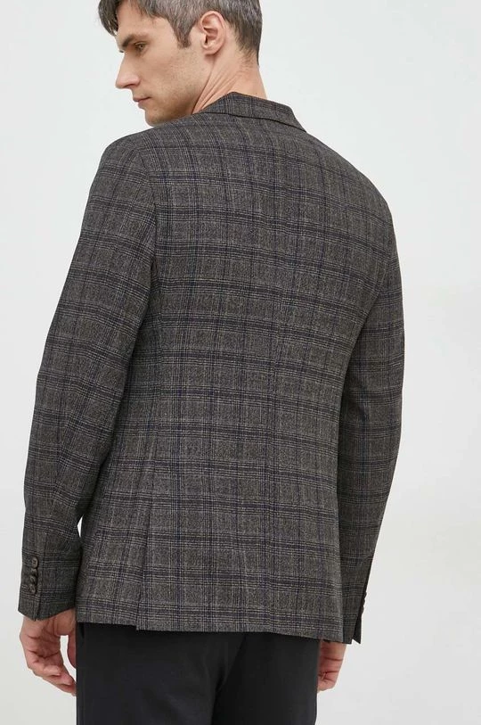 Ανδρικά Σακάκια Μαλλί μπουφάν Michael Kors καφέ 5 Ανδρικά Σακάκια Μαλλί μπουφάν Michael Kors καφέ - Image 3