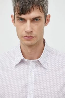 Ανδρικά Πουκάμισα Πουκάμισο Michael Kors άσπρο,