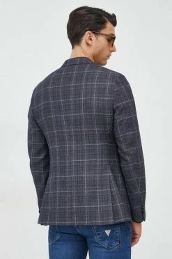 Ανδρικά Σακάκια Μαλλί μπουφάν Michael Kors ναυτικό μπλε -Michael Kors Κατάστημα unnamed file 7