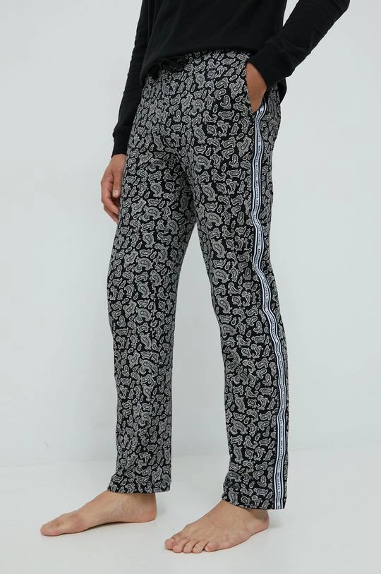 Ανδρικά Πιζάμα Βαμβακερές πιτζάμες Michael Kors μαύρο 5 Ανδρικά Πιζάμα Βαμβακερές πιτζάμες Michael Kors μαύρο - Image 3