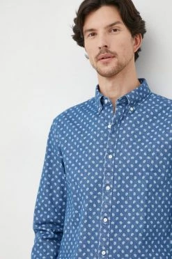 Ανδρικά Πουκάμισα Πουκάμισο Michael Kors μπλε -Michael Kors Κατάστημα unnamed file 742