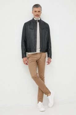 Ανδρικά Υφασμάτινα Παντελόνι Michael Kors καφέ