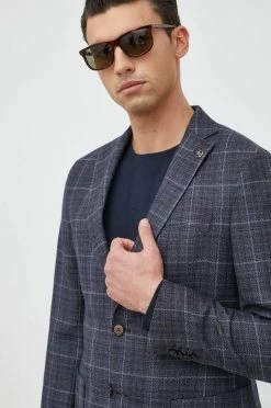 Ανδρικά Σακάκια Μαλλί μπουφάν Michael Kors ναυτικό μπλε -Michael Kors Κατάστημα unnamed file 8