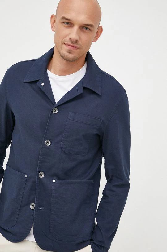 Ανδρικά Κοντά μπουφάν Σακάκι με λινό μείγμα Michael Kors ναυτικό μπλε, 6 Ανδρικά Κοντά μπουφάν Σακάκι με λινό μείγμα Michael Kors ναυτικό μπλε, - Image 4