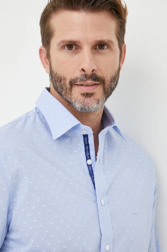 Ανδρικά Πουκάμισα Πουκάμισο Michael Kors μπλε 3 Ανδρικά Πουκάμισα Πουκάμισο Michael Kors μπλε