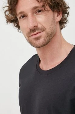 Ανδρικά Μπλουζάκια Βαμβακερό μπλουζάκι MICHAEL Michael Kors μαύρο -Michael Kors Κατάστημα unnamed file 855