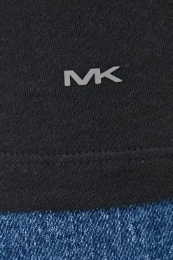 Ανδρικά Μπλουζάκια Βαμβακερό μπλουζάκι MICHAEL Michael Kors μαύρο -Michael Kors Κατάστημα unnamed file 856