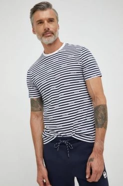 Ανδρικά Μπλουζάκια Βαμβακερό μπλουζάκι Michael Kors ναυτικό μπλε