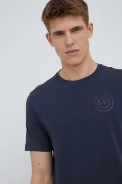 Ανδρικά Μπλουζάκια Βαμβακερό μπλουζάκι Michael Kors ναυτικό μπλε -Michael Kors Κατάστημα unnamed file 933